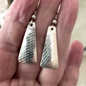 Native American Sterling silver earrings